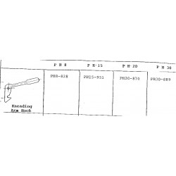 Kneading Arm Hook LH
